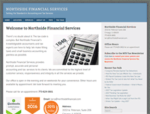 Tablet Screenshot of northsidefinancial.com